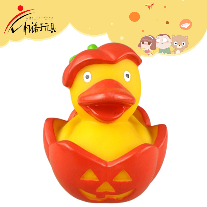 Evade glue toys,pumpkin duck