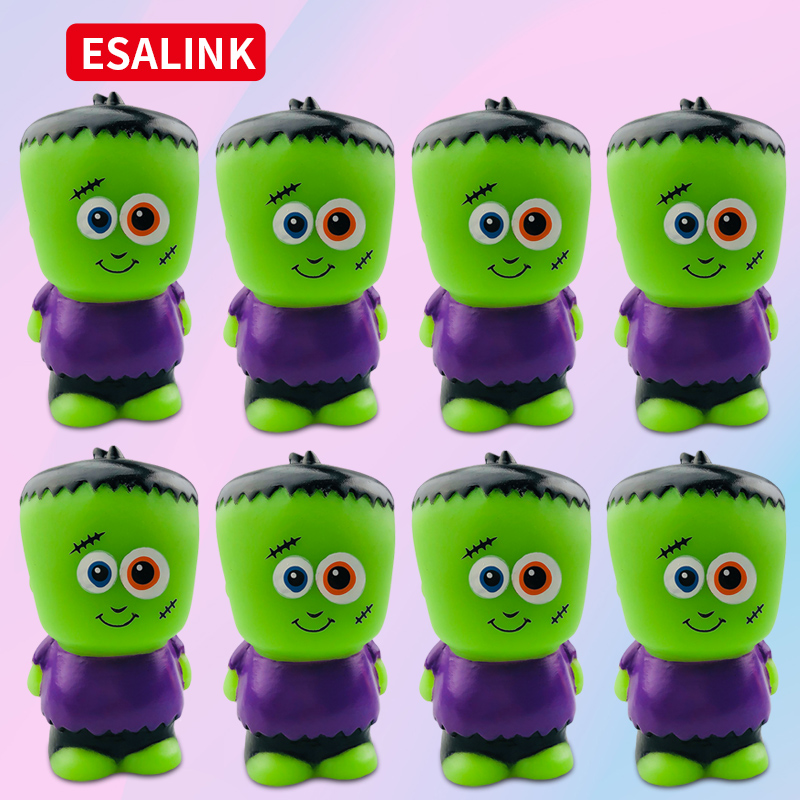 Creative green cartoon man toy doll birthday gift cute little ornament