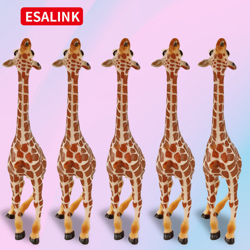 Simulation giraffe animal model toy decoration