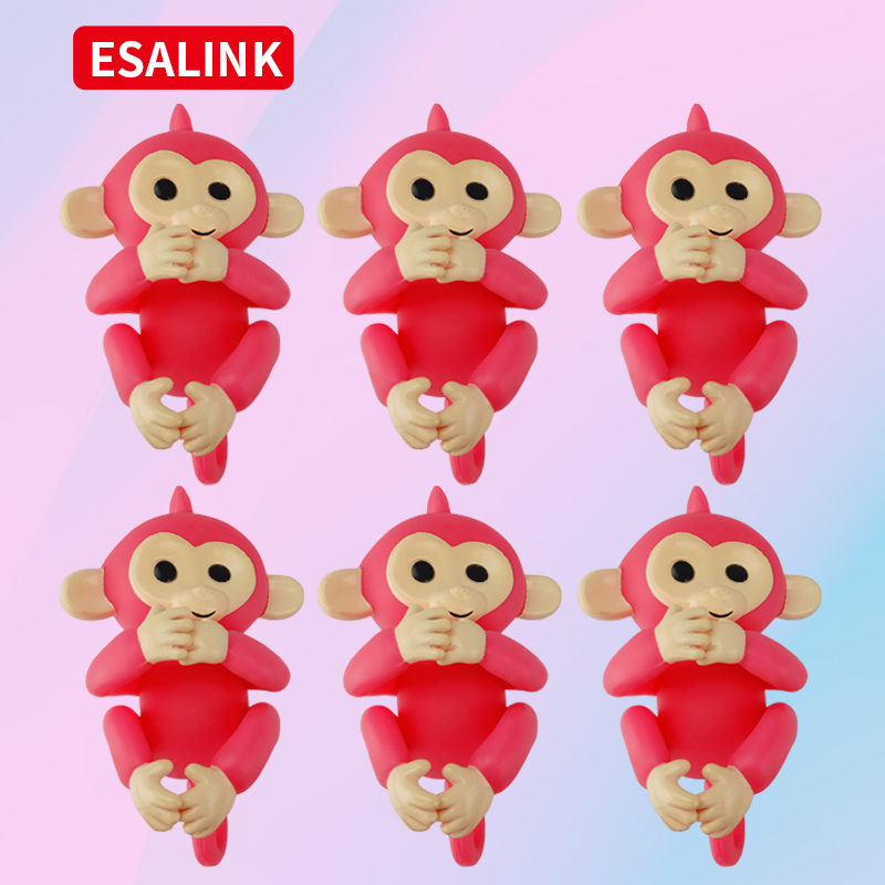 Red hugging monkey cute cartoon trendy doll hand-made ornaments