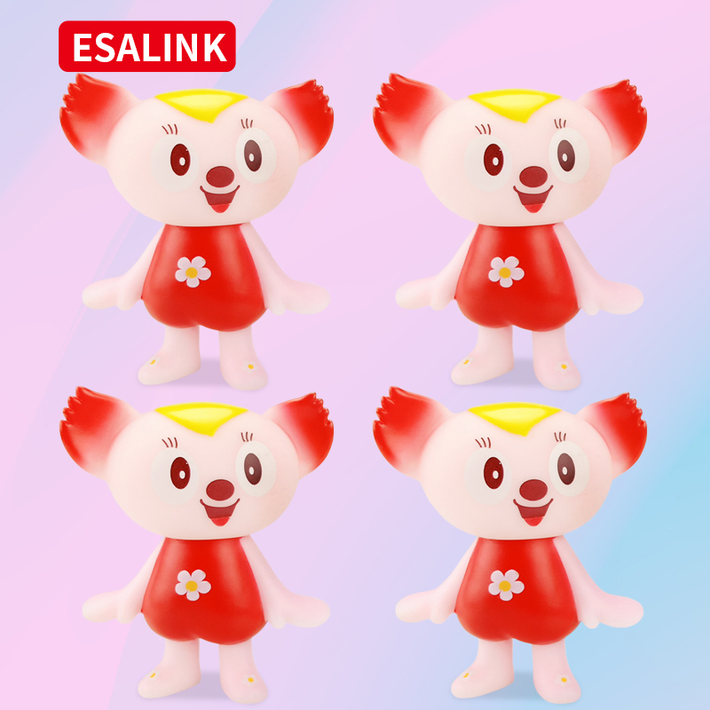 Cartoon red koala doll Chinese