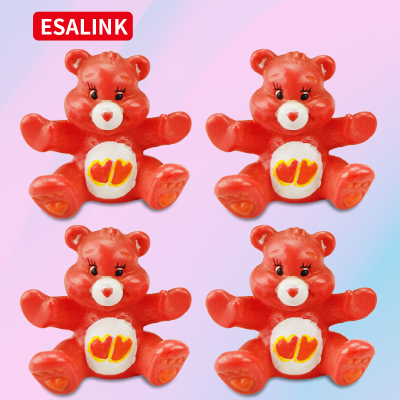 Red hug bear doll children toy